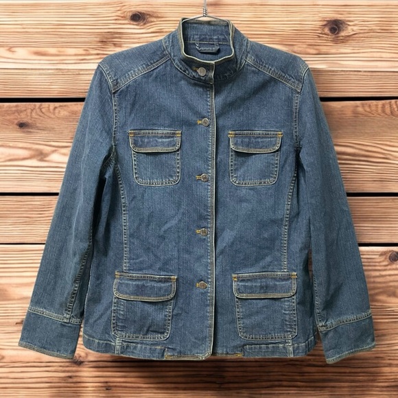 Eddie Bauer Blue Denim Jacket - Picture 9 of 12
